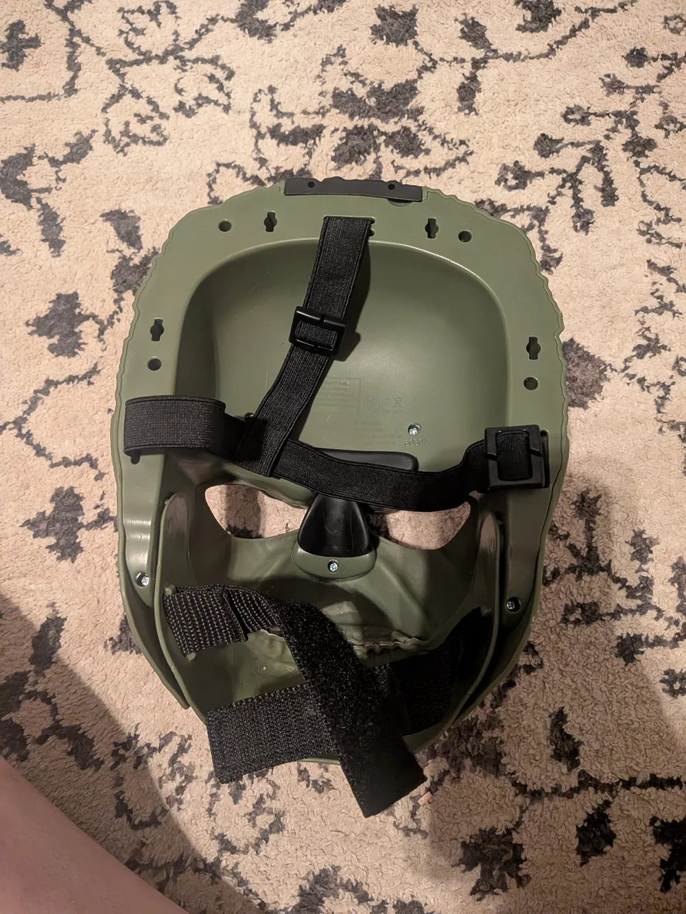 Green Hulk Character Mask
